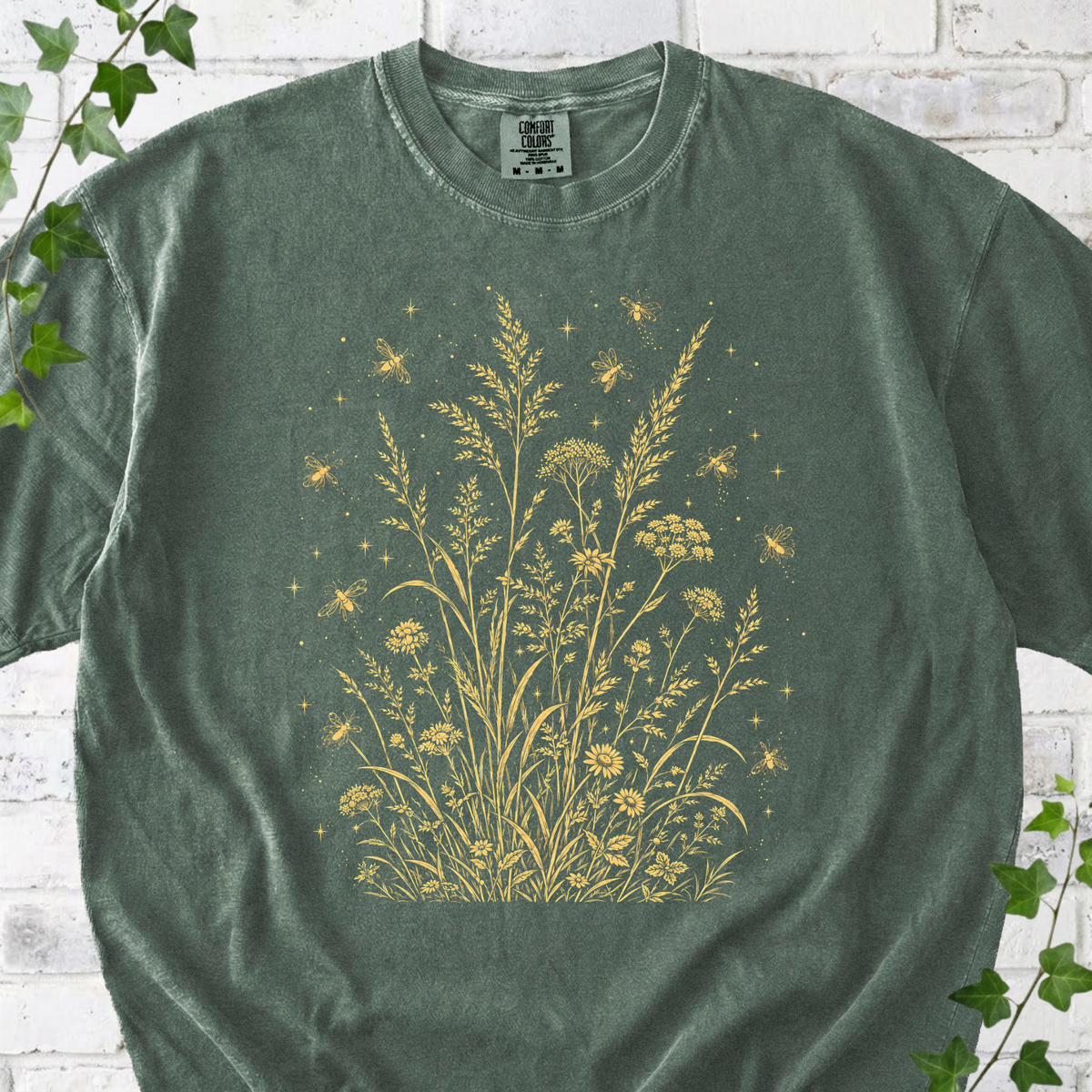 Vintage Botanical Floral T-Shirt
