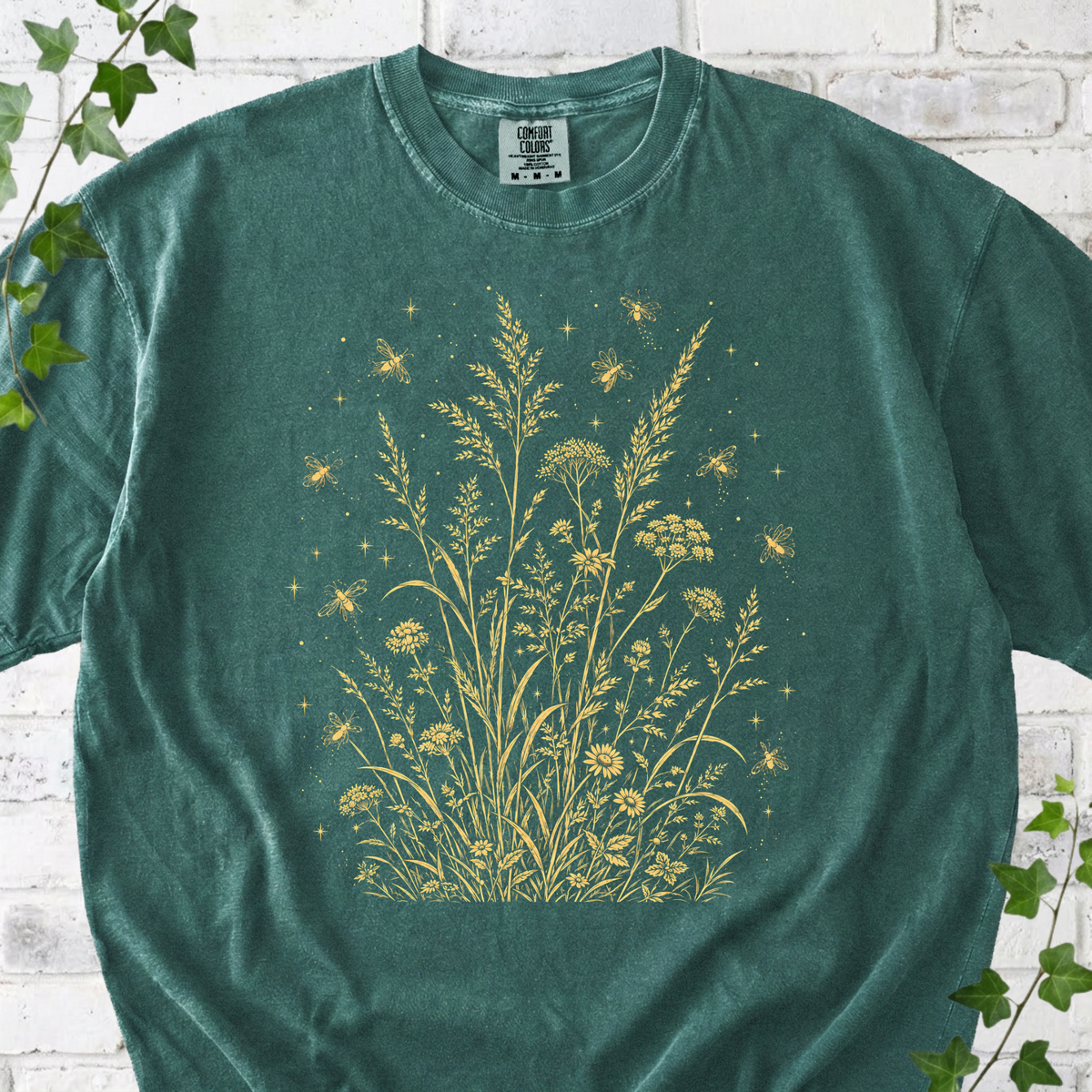 Vintage Botanical Floral T-Shirt