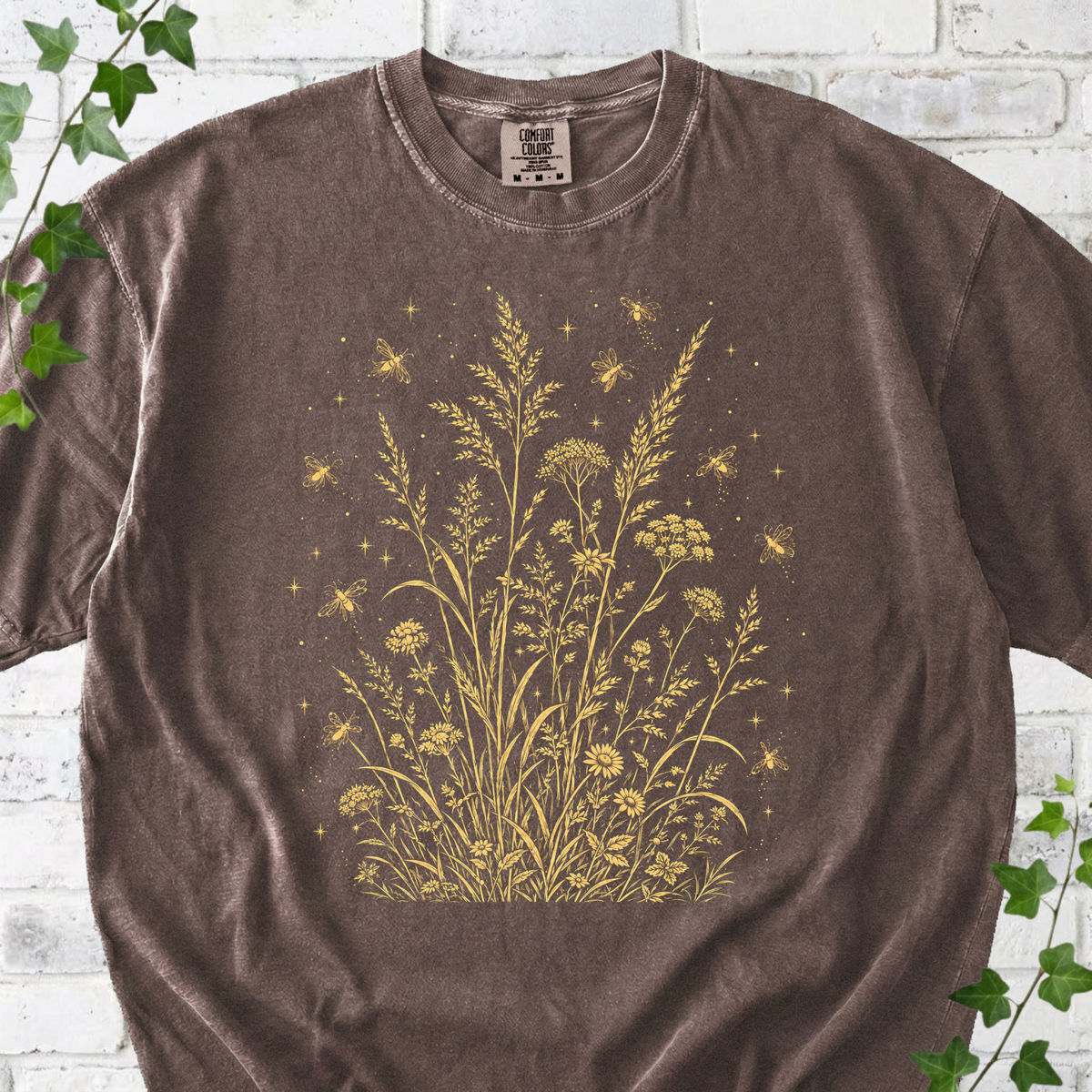 Vintage Botanical Floral T-Shirt