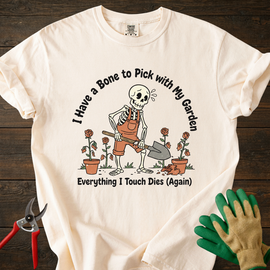 Gardening Skeleton T-Shirt