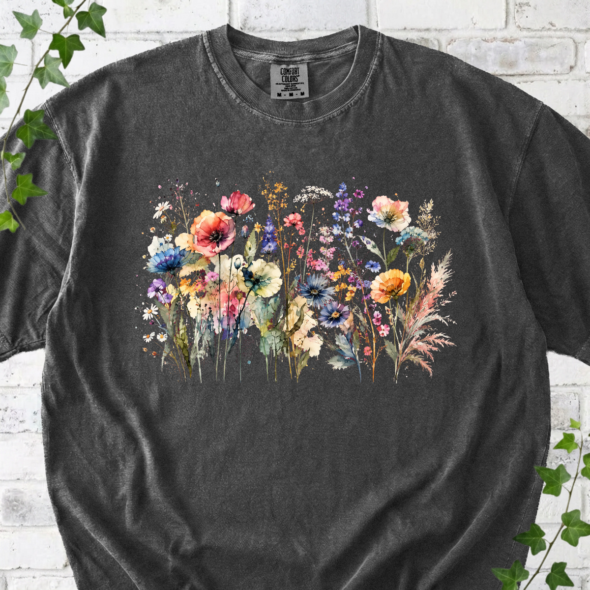 Wildflower Watercolor T-Shirt