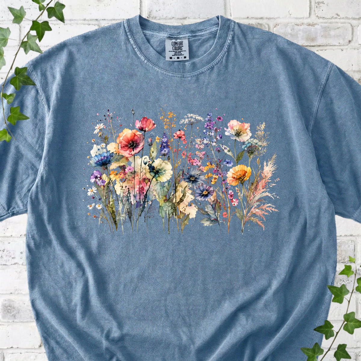Wildflower Watercolor T-Shirt
