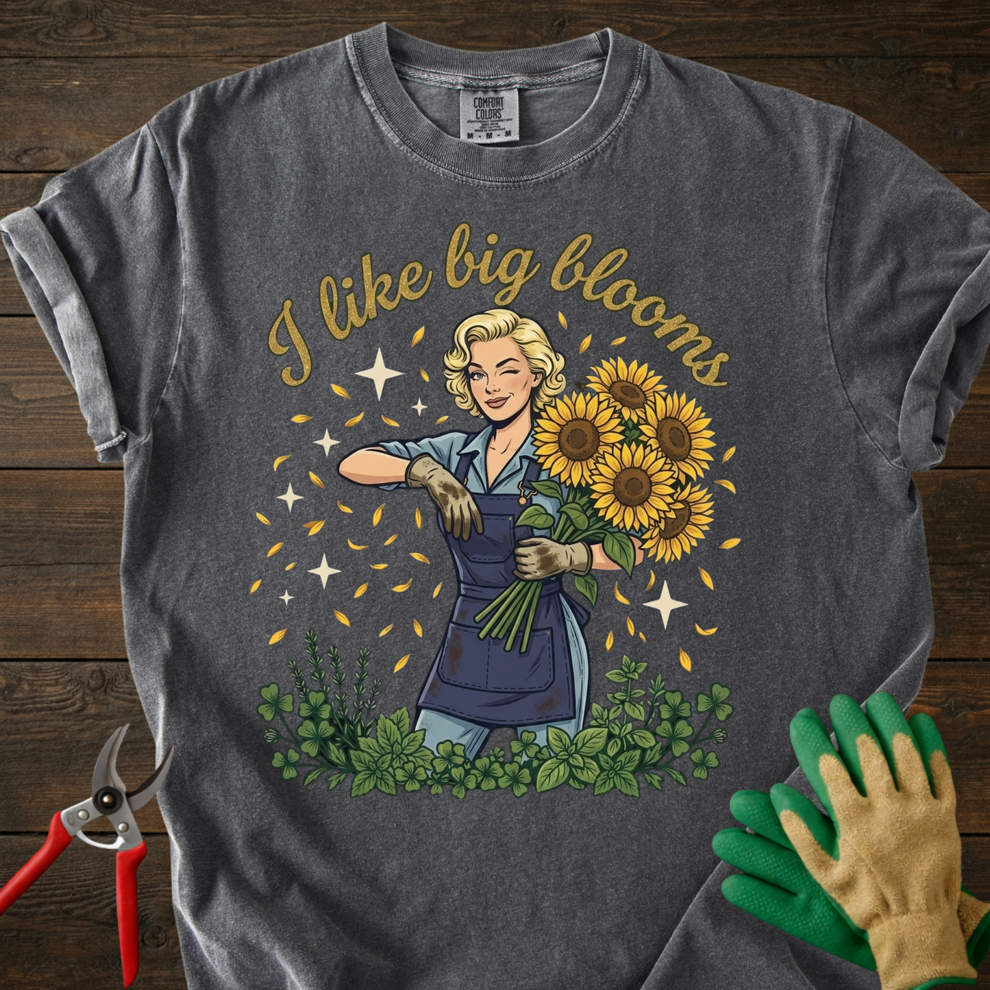 I Like Big Blooms T-shirt