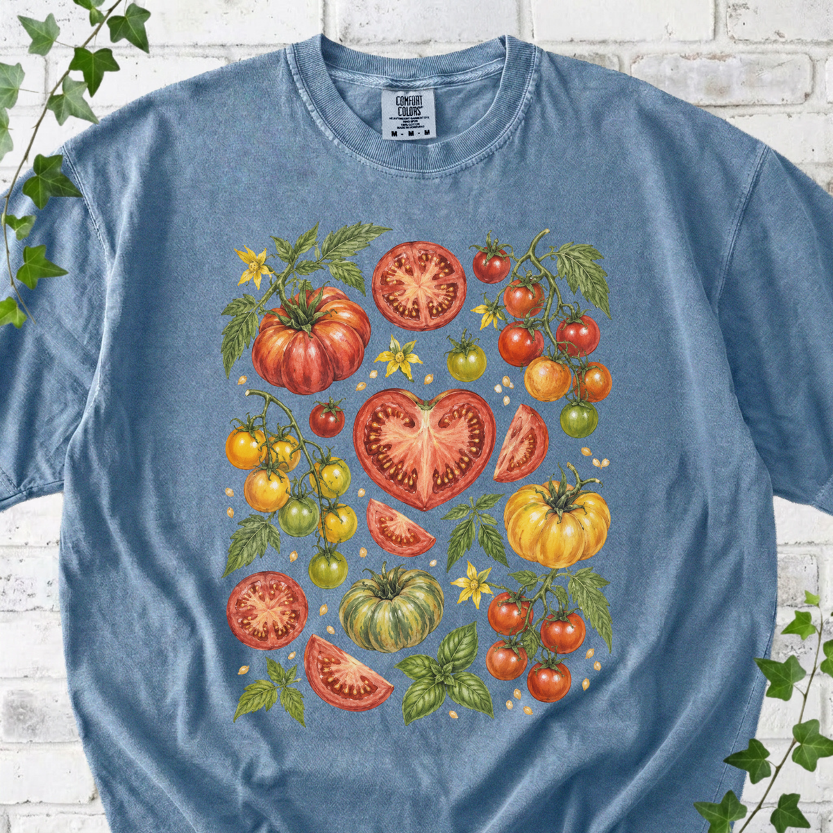 Botanical Heirloom Tomato T-Shirt