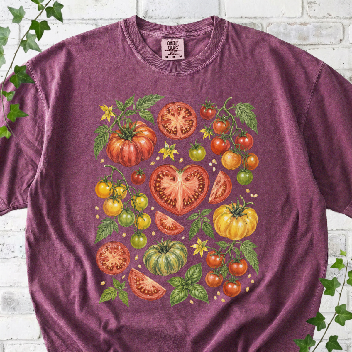 Botanical Heirloom Tomato T-Shirt