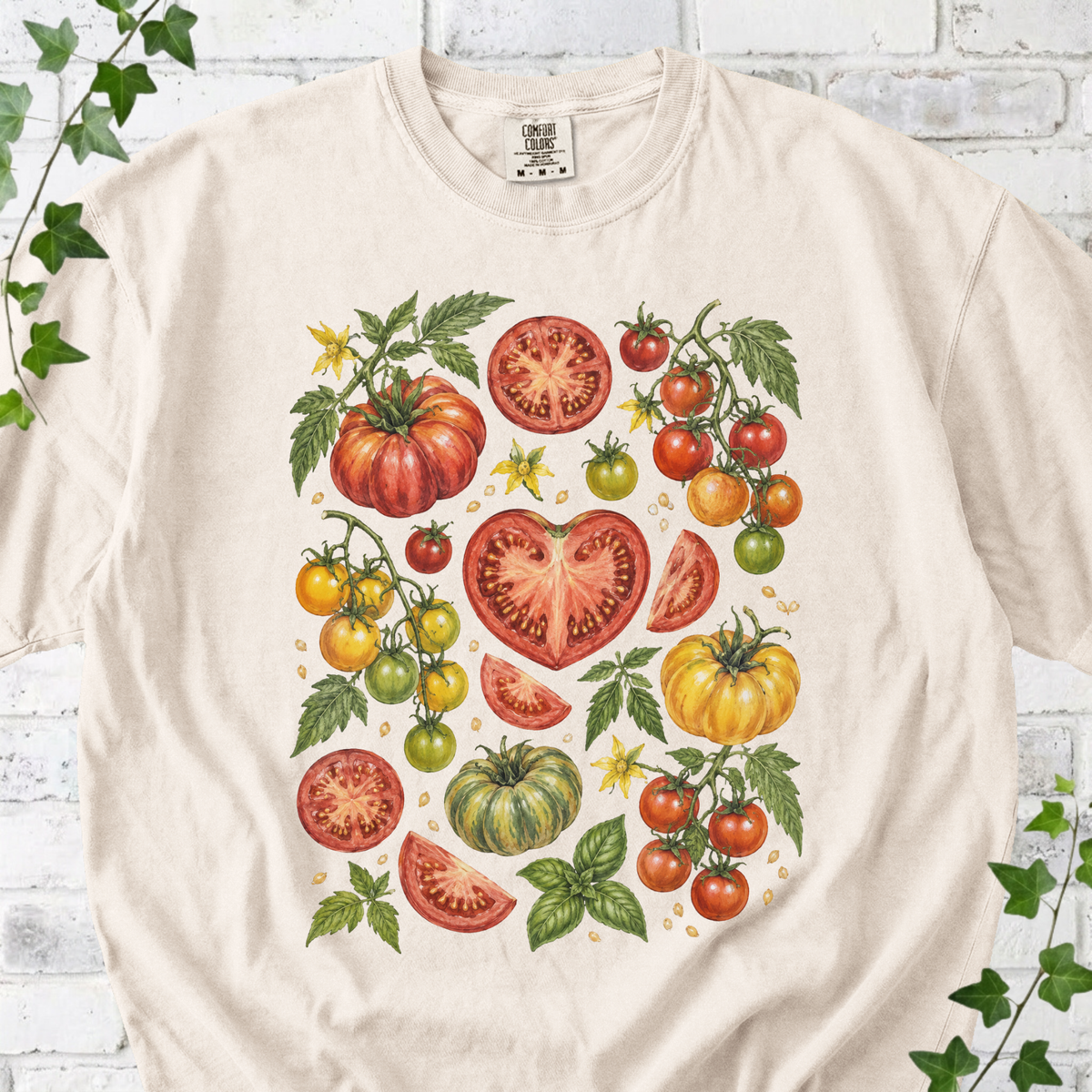 Botanical Heirloom Tomato T-Shirt