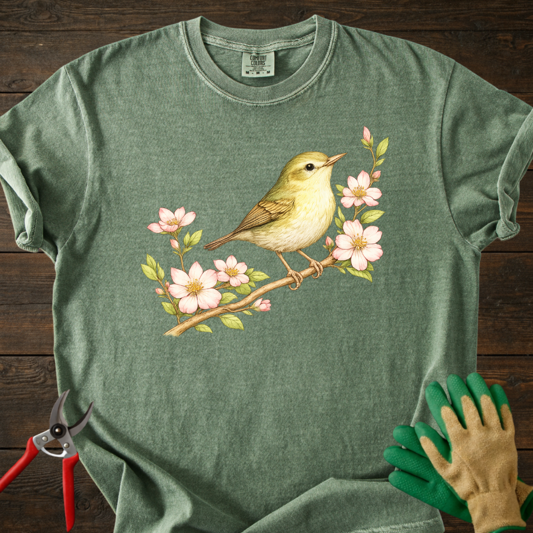Bird on Blossom T-Shirt