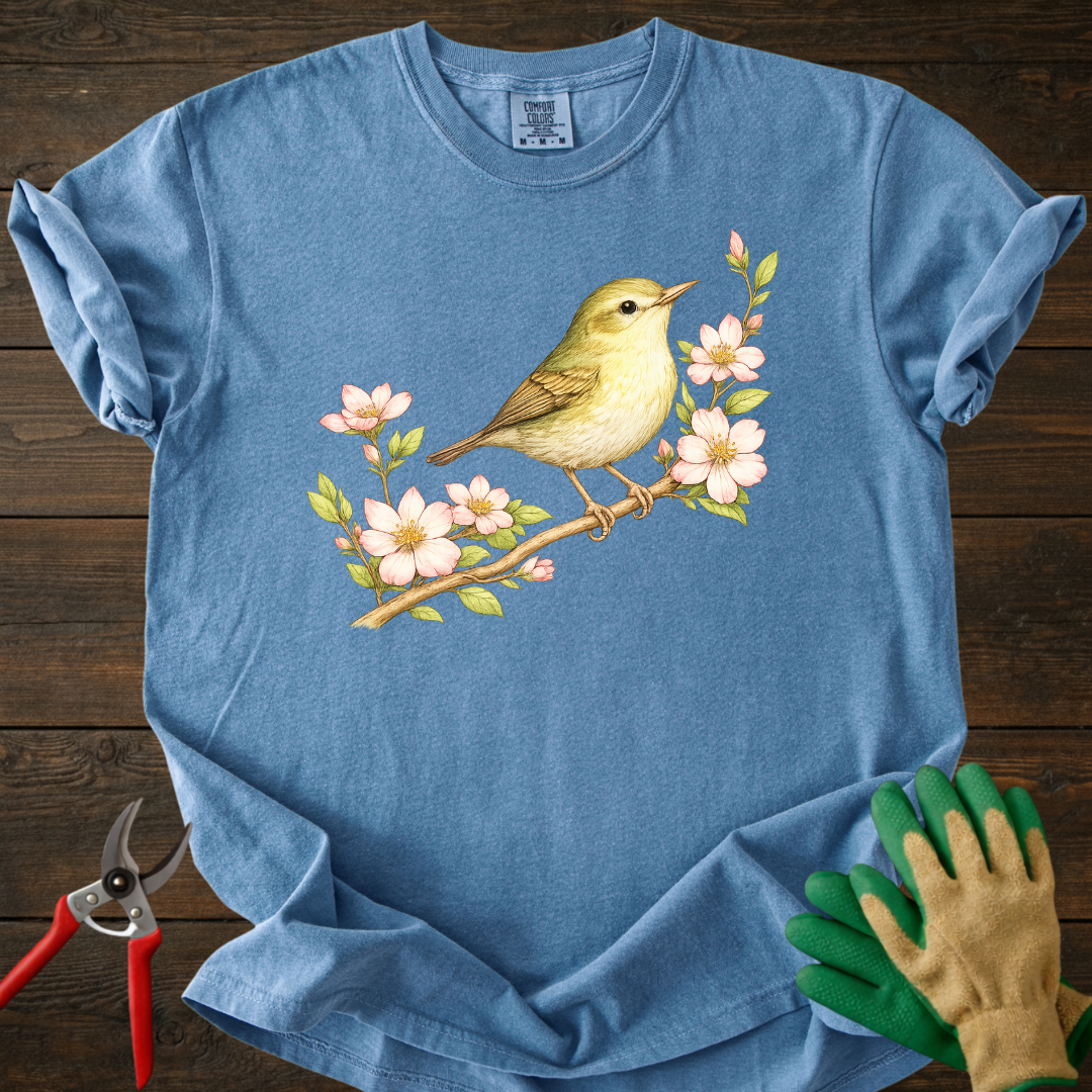 Bird on Blossom T-Shirt