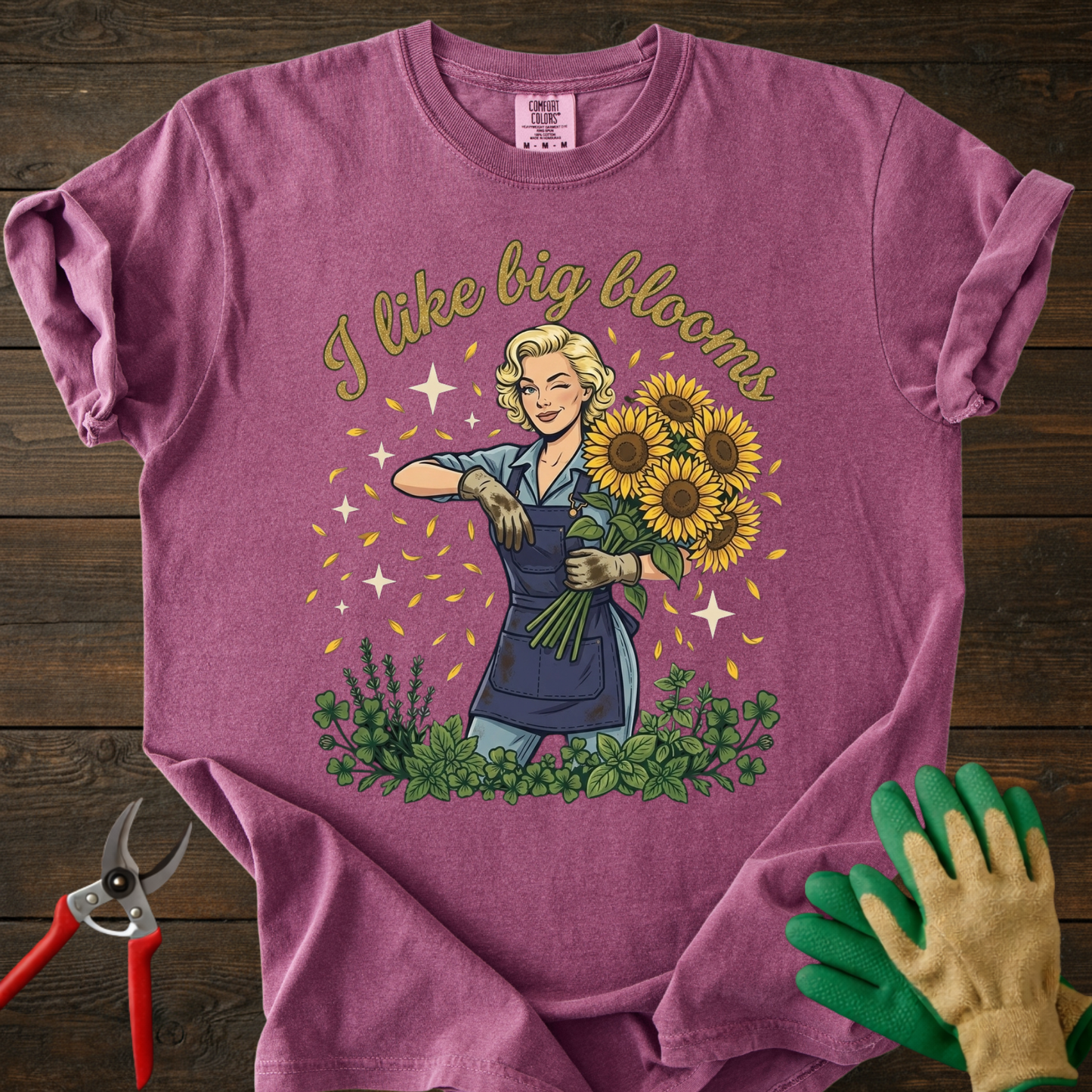 I Like Big Blooms T-shirt