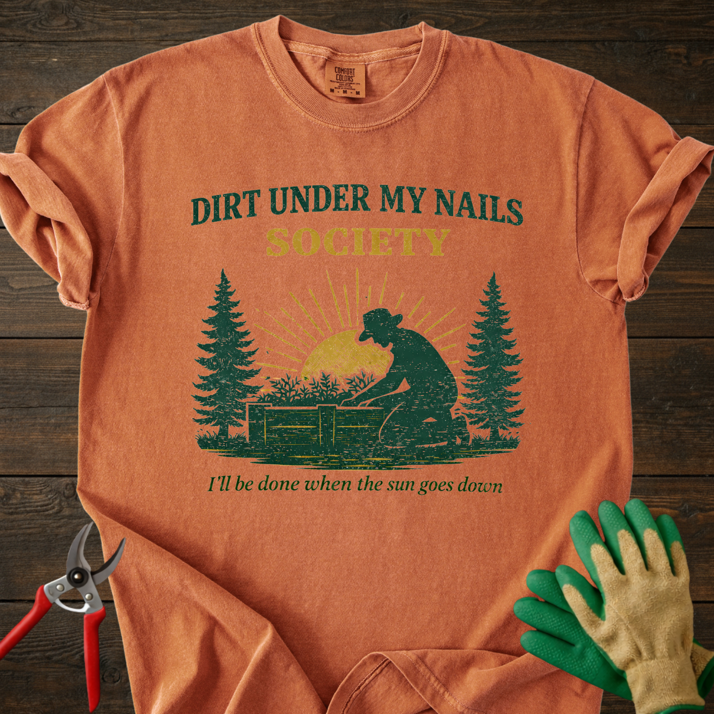 Dirt Under My Nails Society T-Shirt