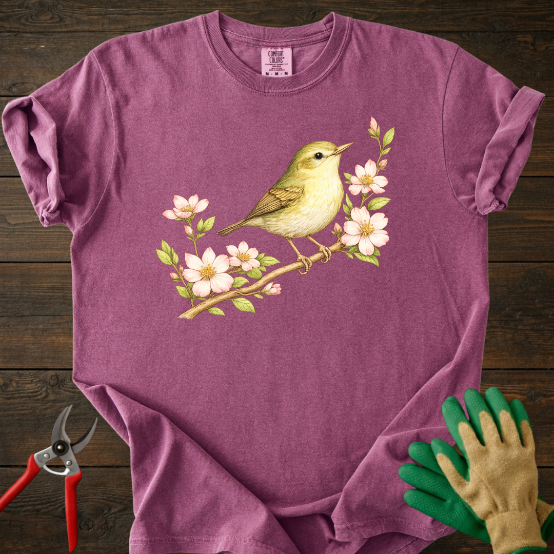 Bird on Blossom T-Shirt