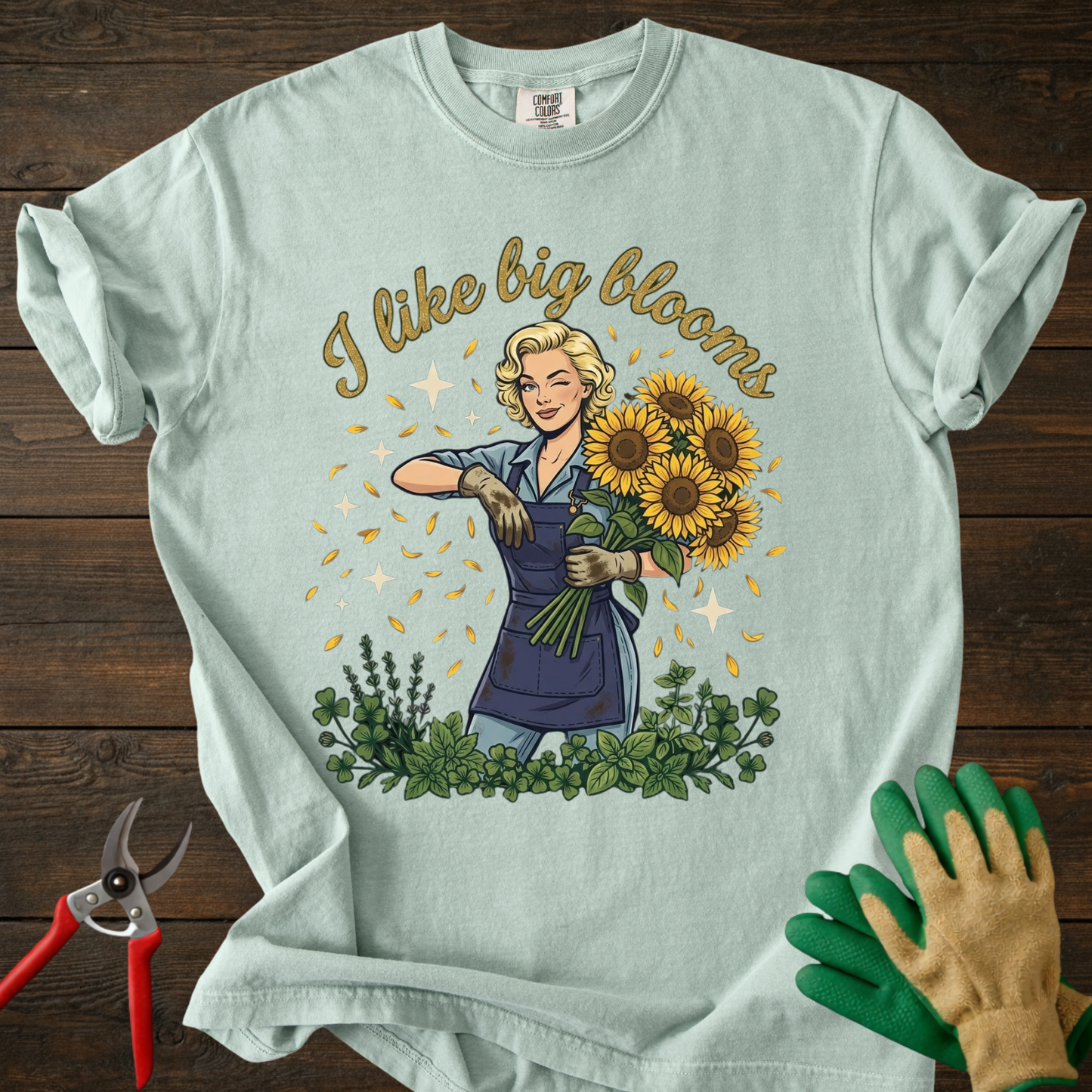 I Like Big Blooms T-shirt