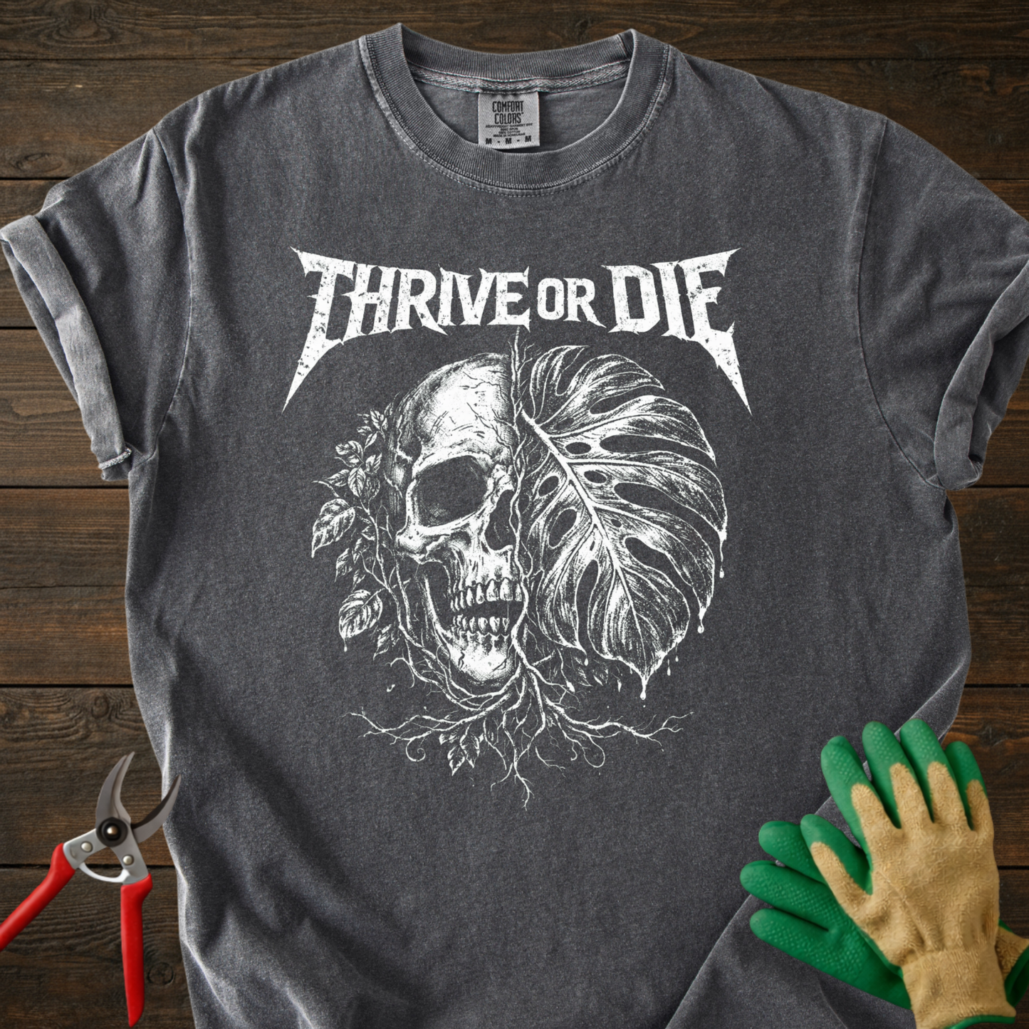 Thrive or Die Skull T-Shirt