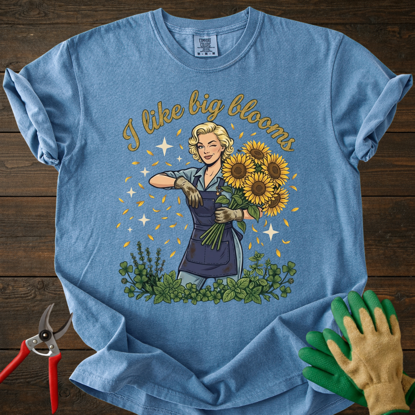 I Like Big Blooms T-shirt