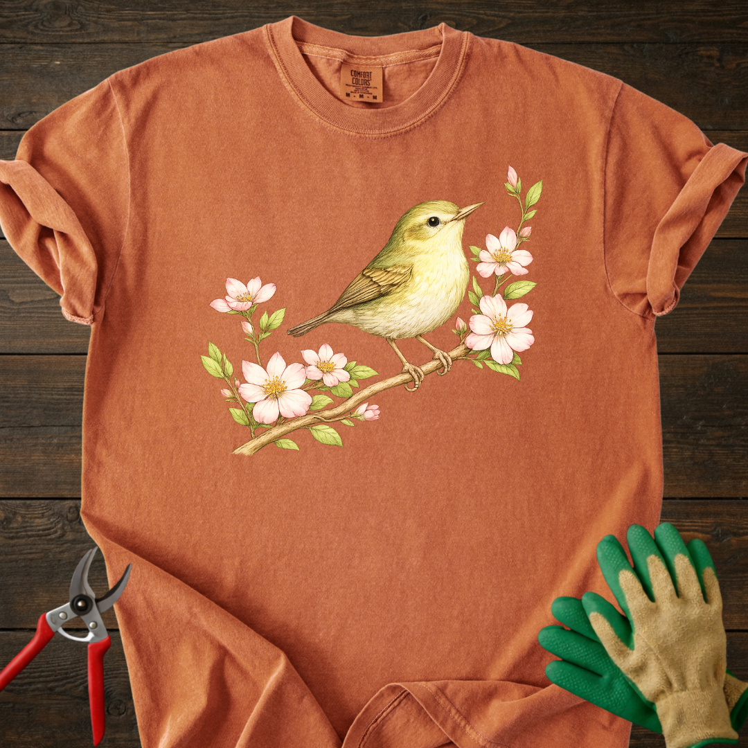 Bird on Blossom T-Shirt