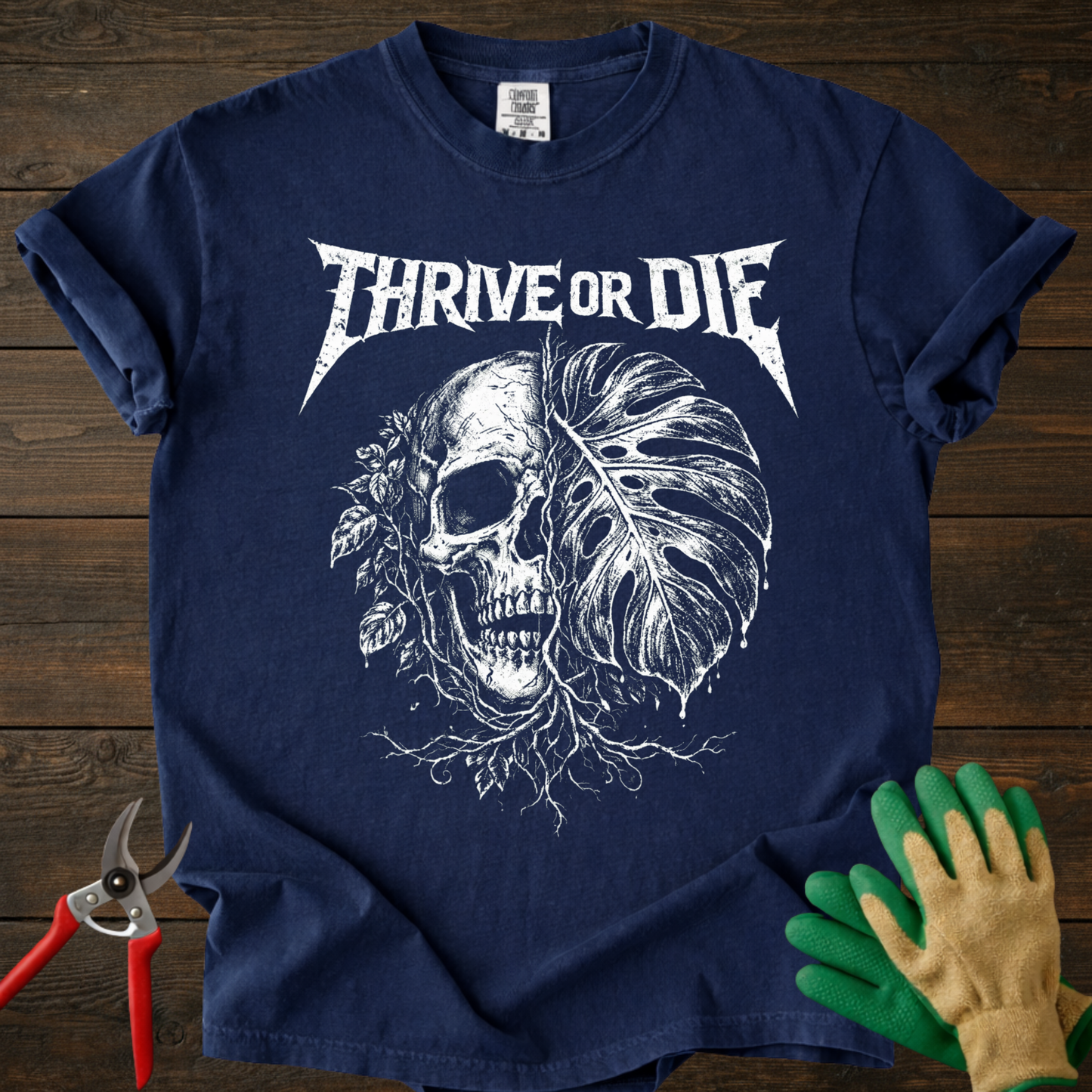 Thrive or Die Skull T-Shirt