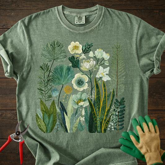 Vintage Botanical Plant T-Shirt