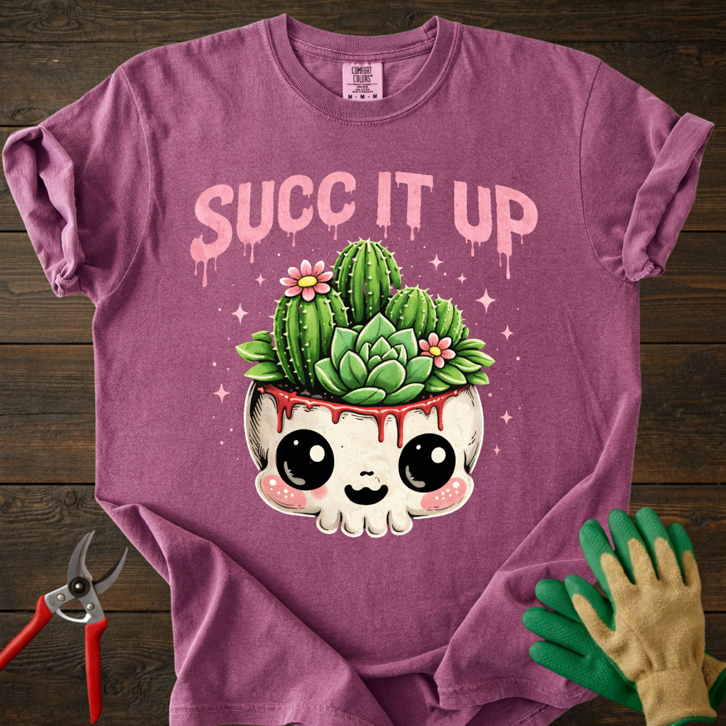 Succ It Up Succulent T-Shirt