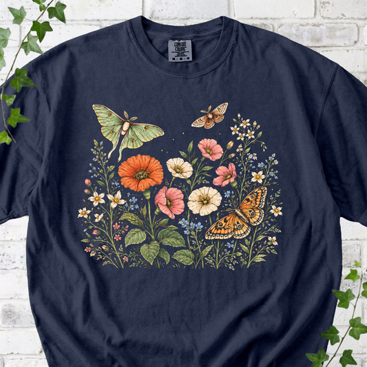 Butterfly & Wildflower T-Shirt