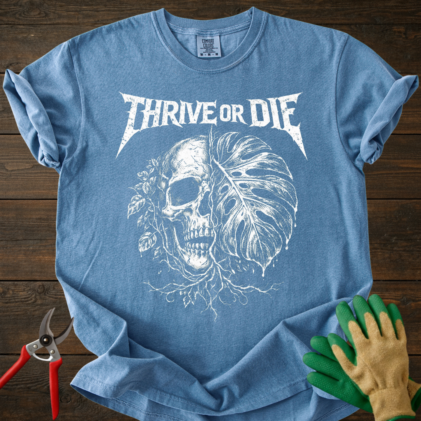 Thrive or Die Skull T-Shirt