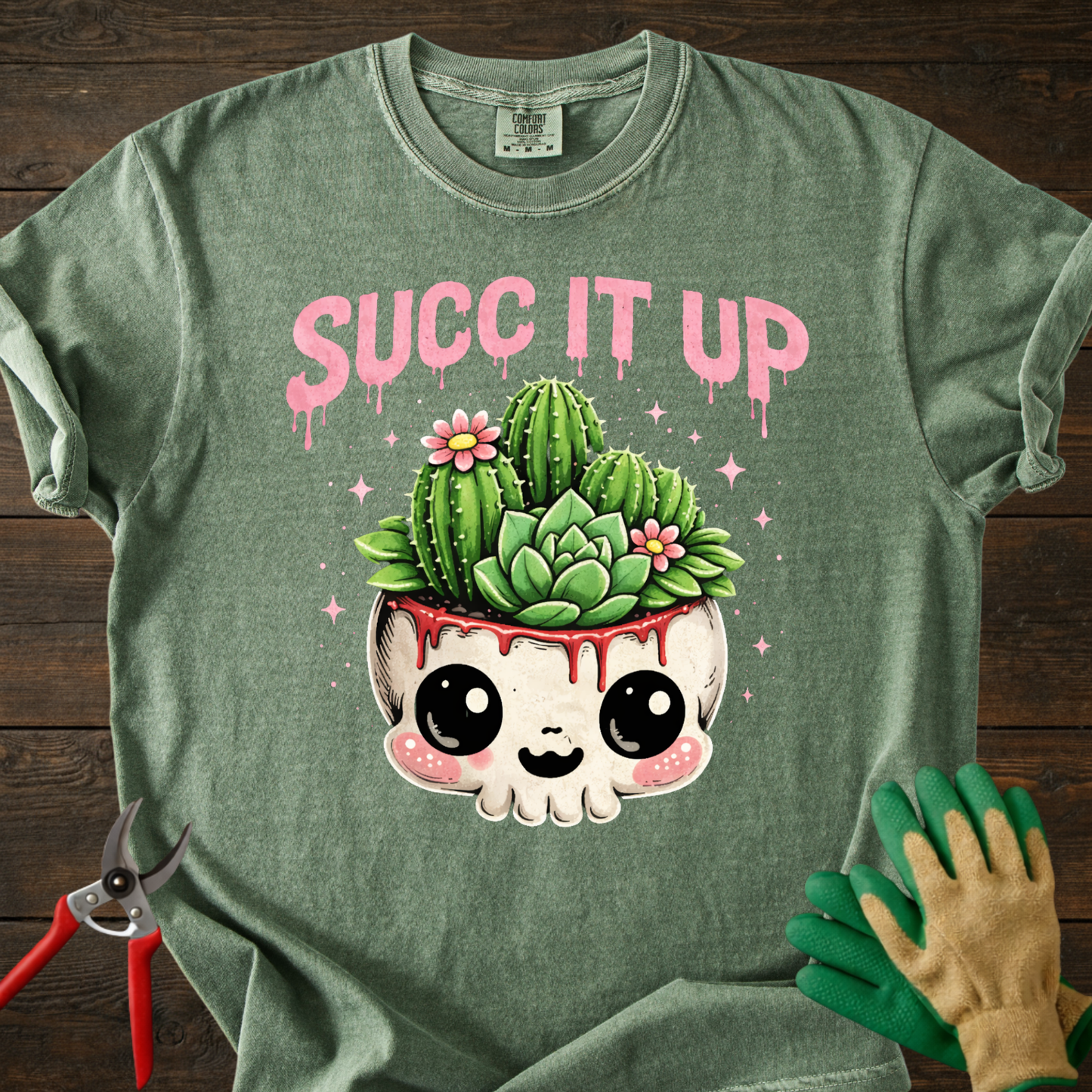 Succ It Up Succulent T-Shirt