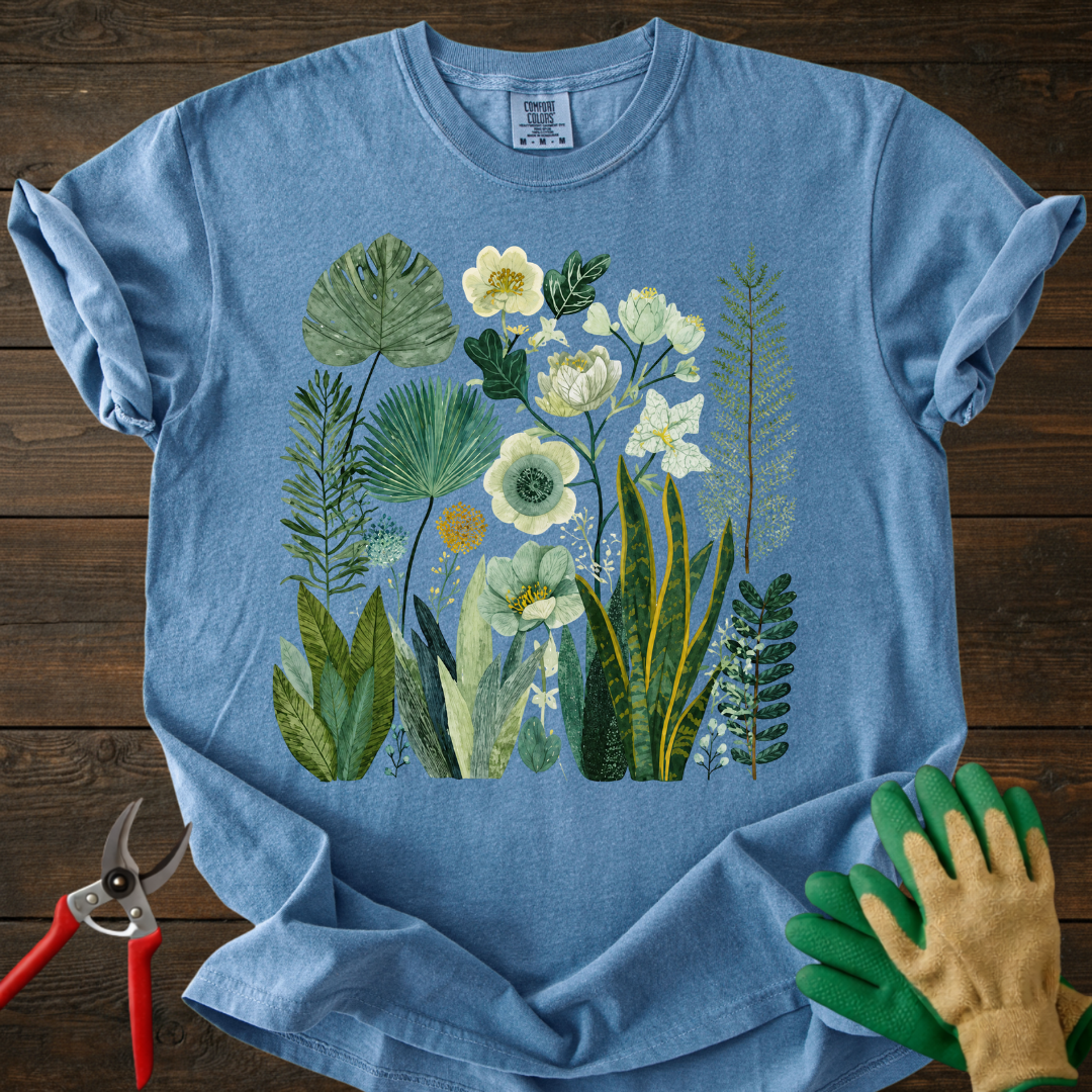 Vintage Botanical Plant T-Shirt