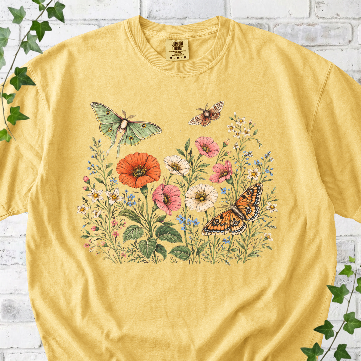 Butterfly & Wildflower T-Shirt
