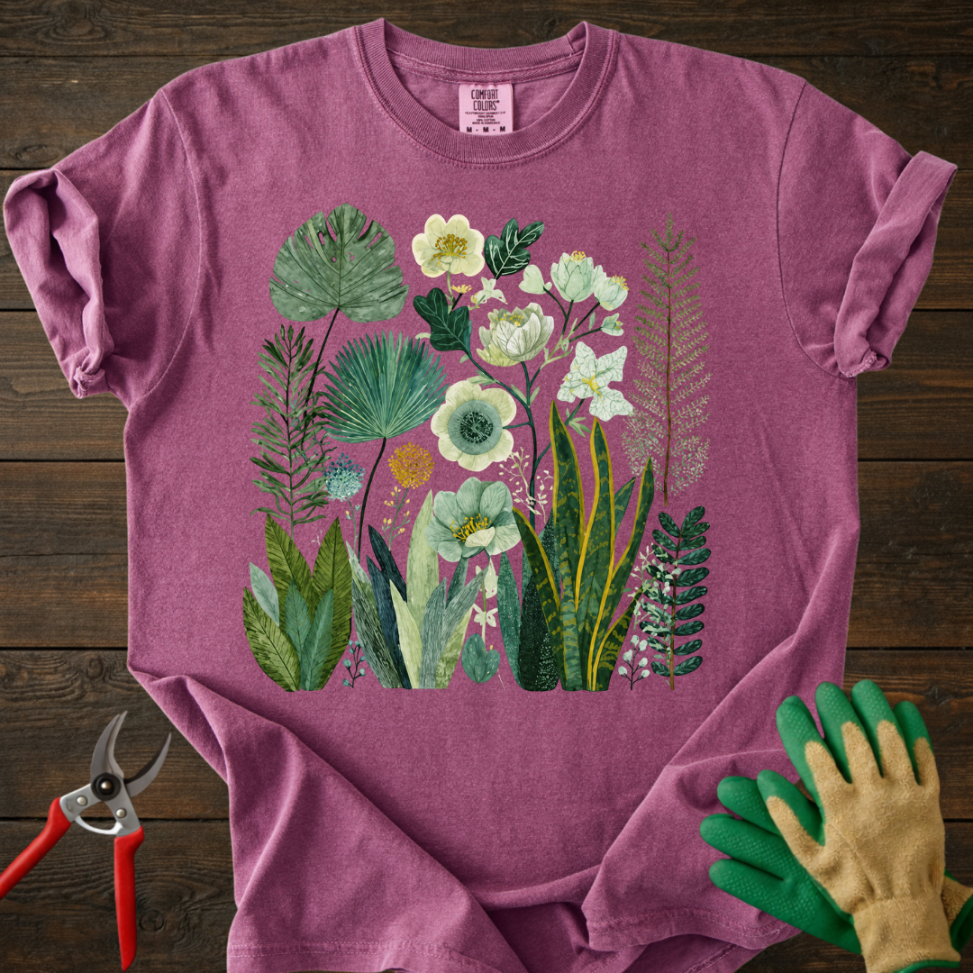 Vintage Botanical Plant T-Shirt