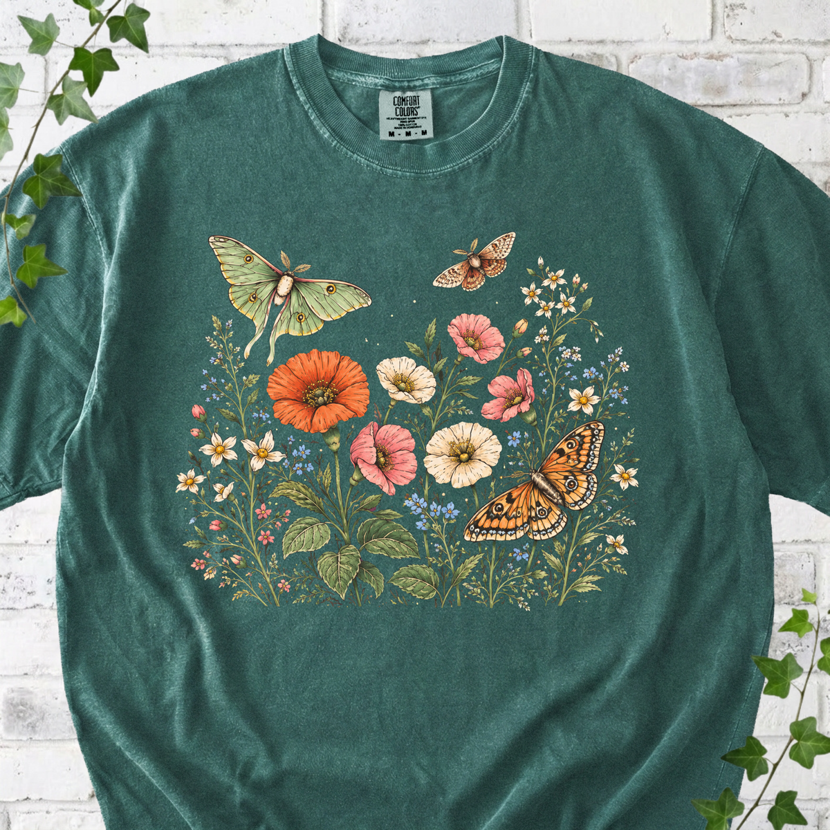 Butterfly & Wildflower T-Shirt