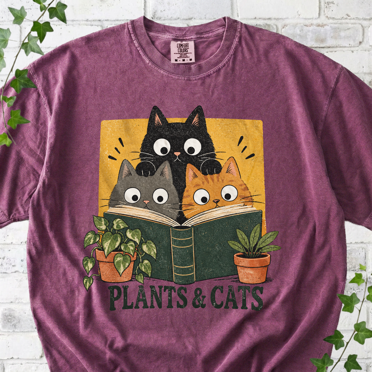Plants & Cats T-Shirt