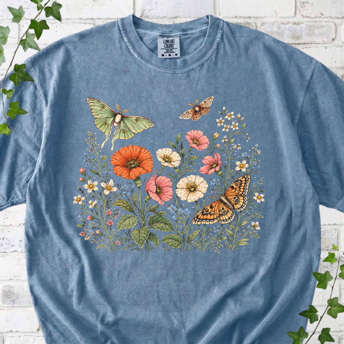 Butterfly & Wildflower T-Shirt