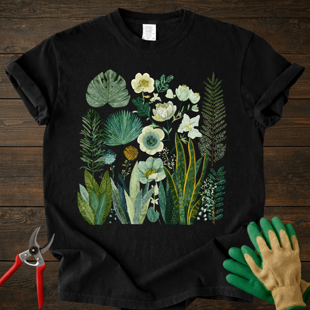 Vintage Botanical Plant T-Shirt