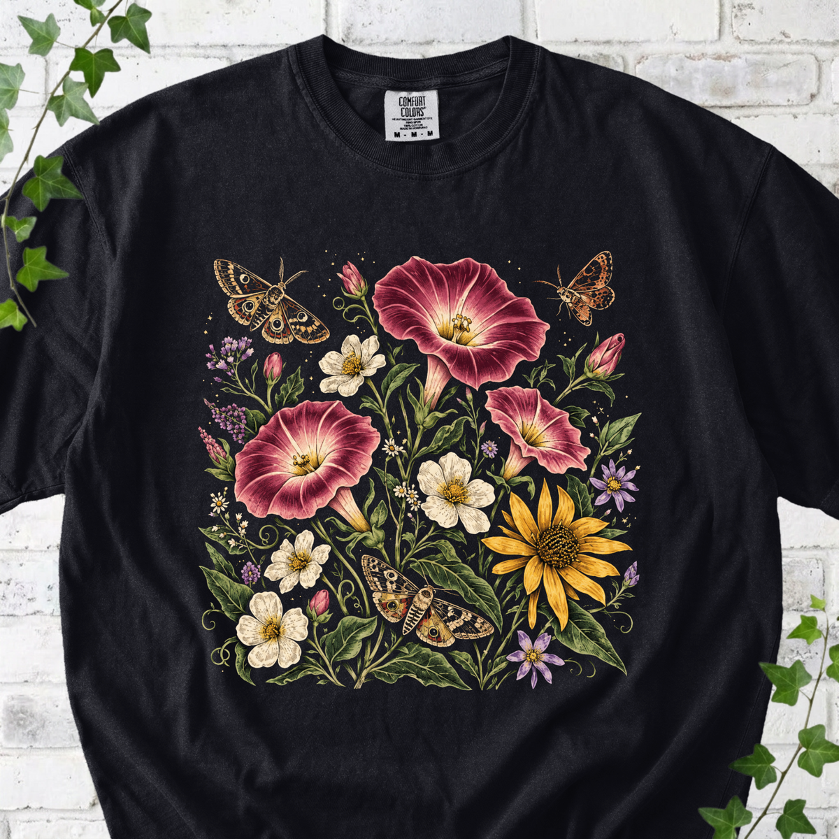 Vintage Wildflower Garden T-Shirt