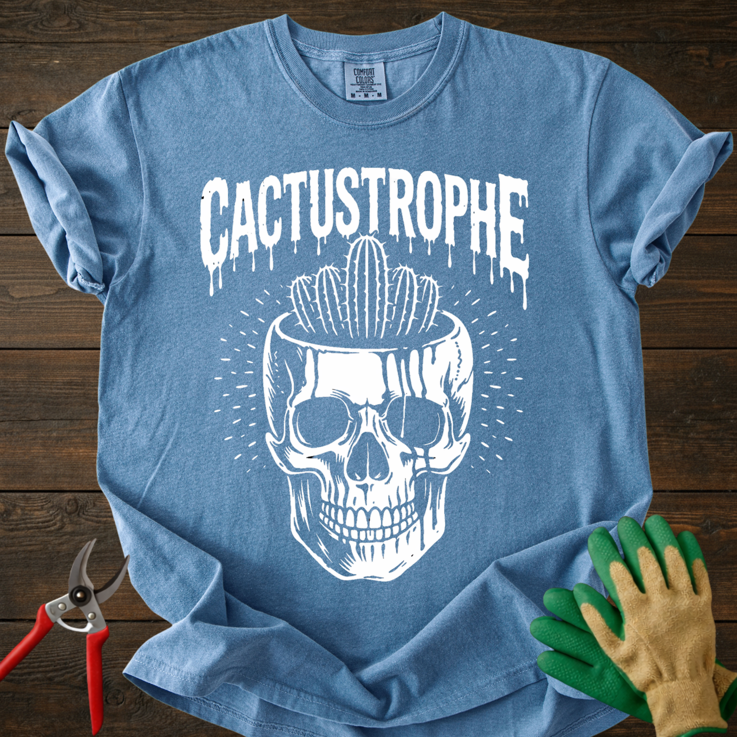 Cactustrophe Skull T-Shirt