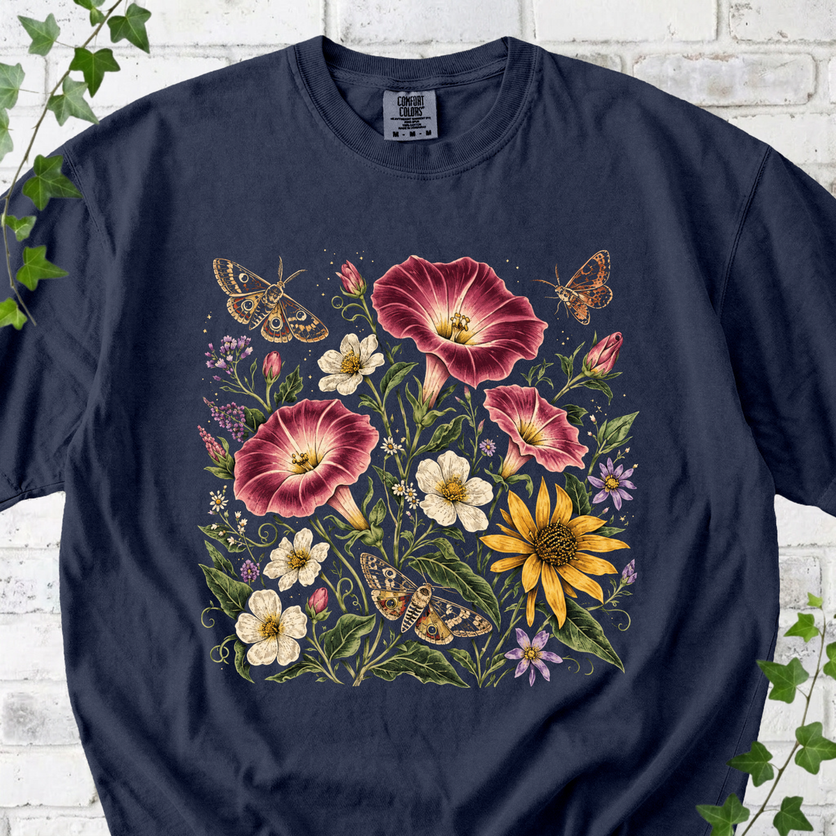 Vintage Wildflower Garden T-Shirt