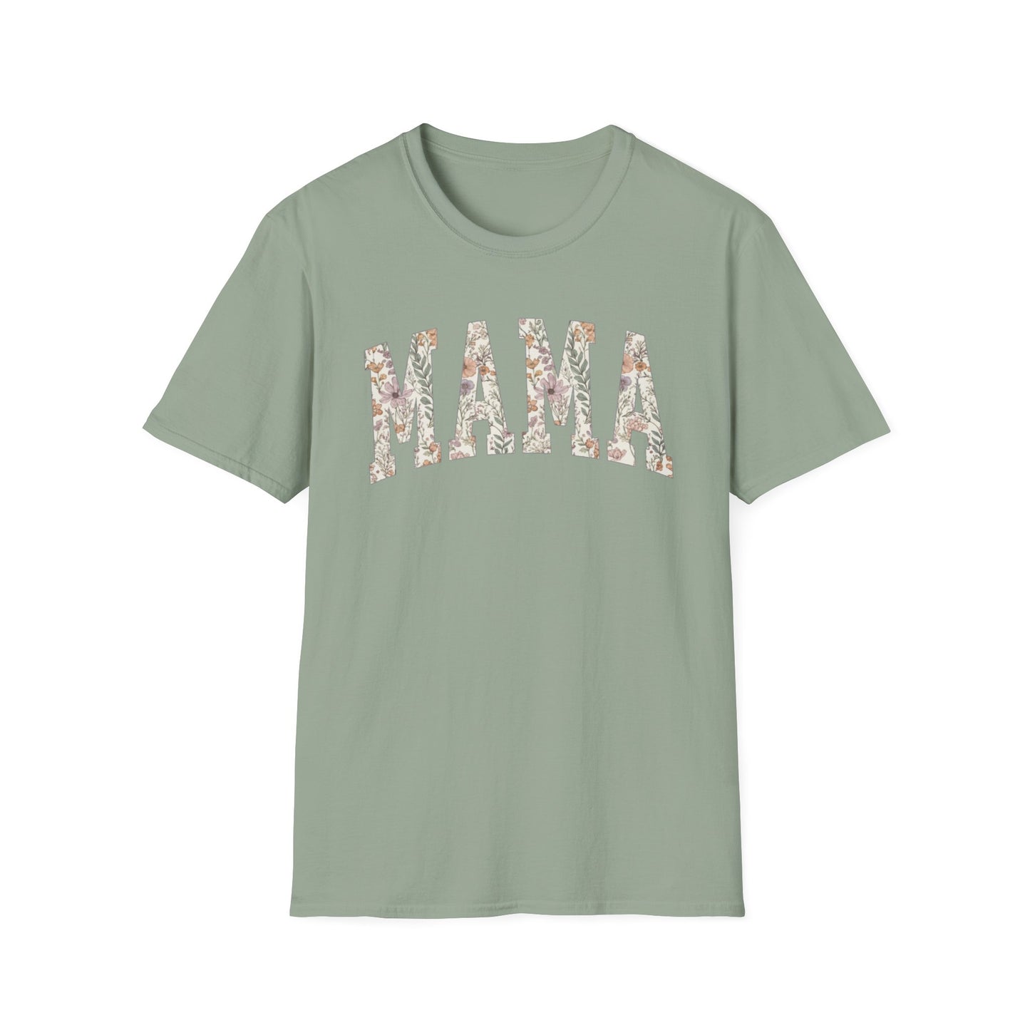 MAMA Floral Graphic T-Shirt