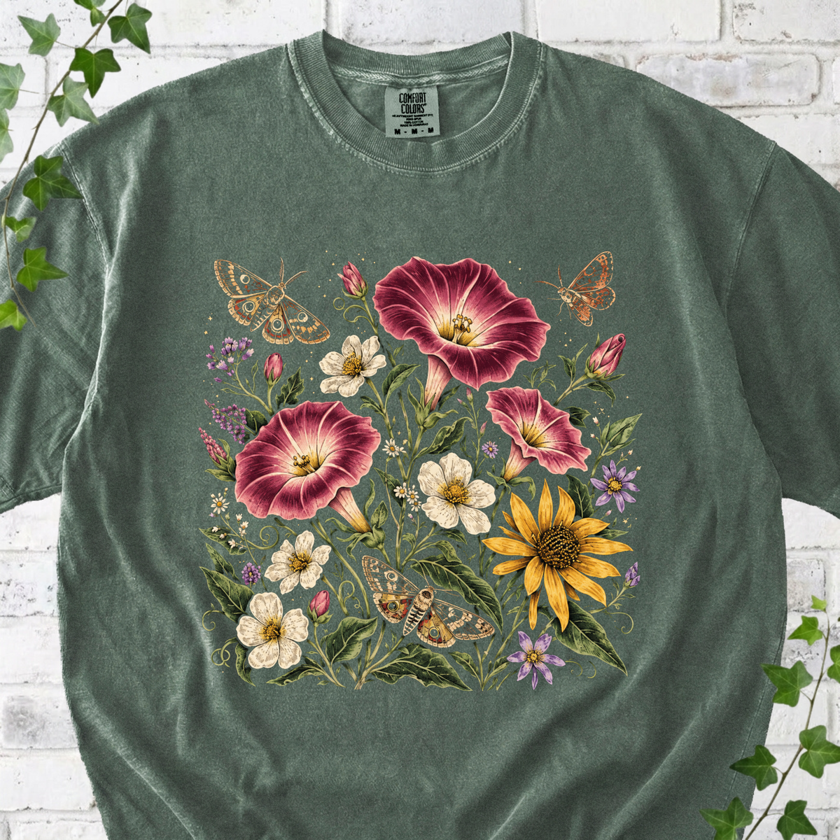 Vintage Wildflower Garden T-Shirt