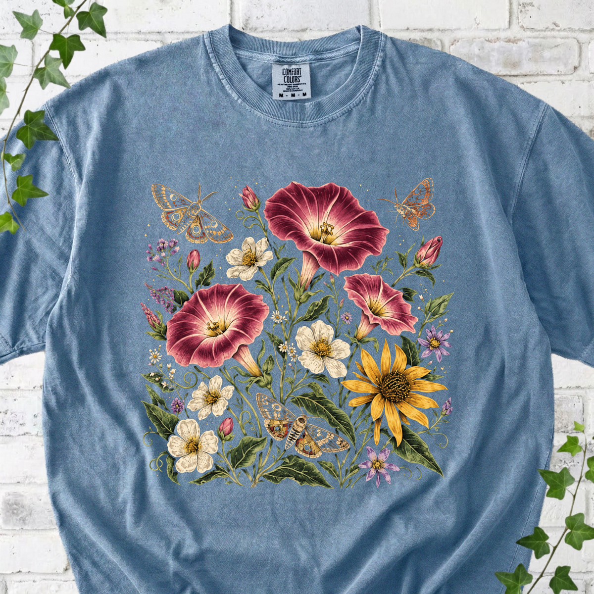 Vintage Wildflower Garden T-Shirt