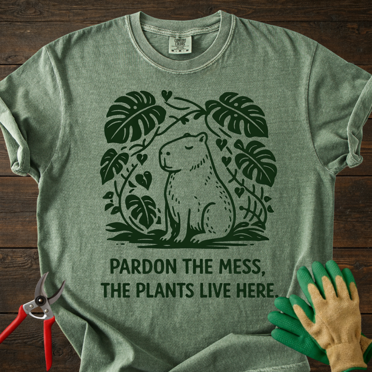 The Plants Live Here T-shirt