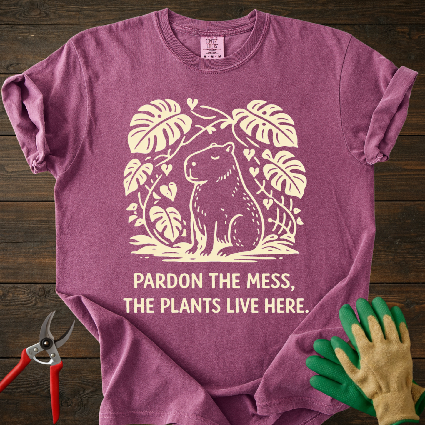 The Plants Live Here T-shirt