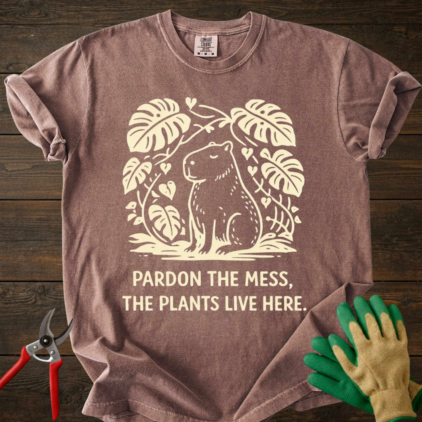 The Plants Live Here T-shirt