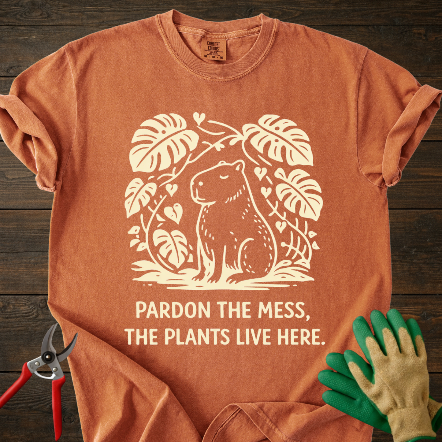 The Plants Live Here T-shirt