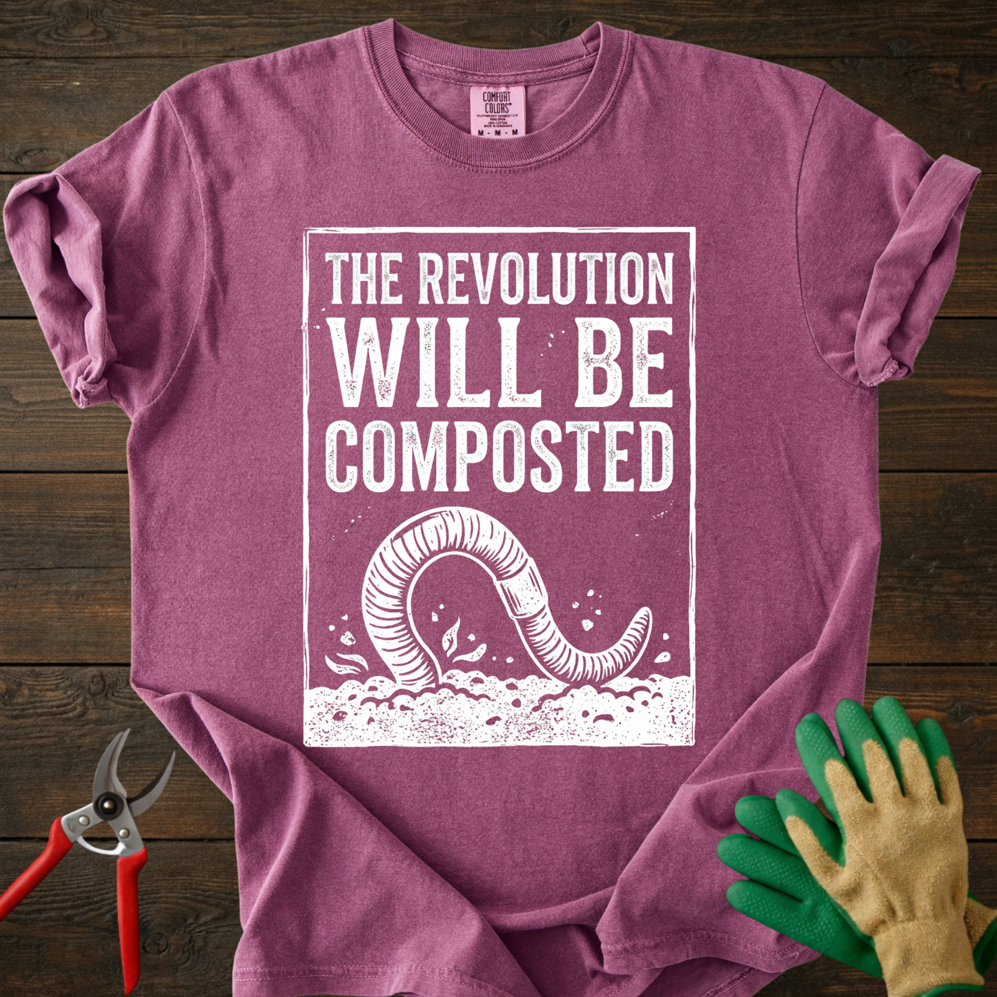 The Revolution Will Be Composted T-Shirt