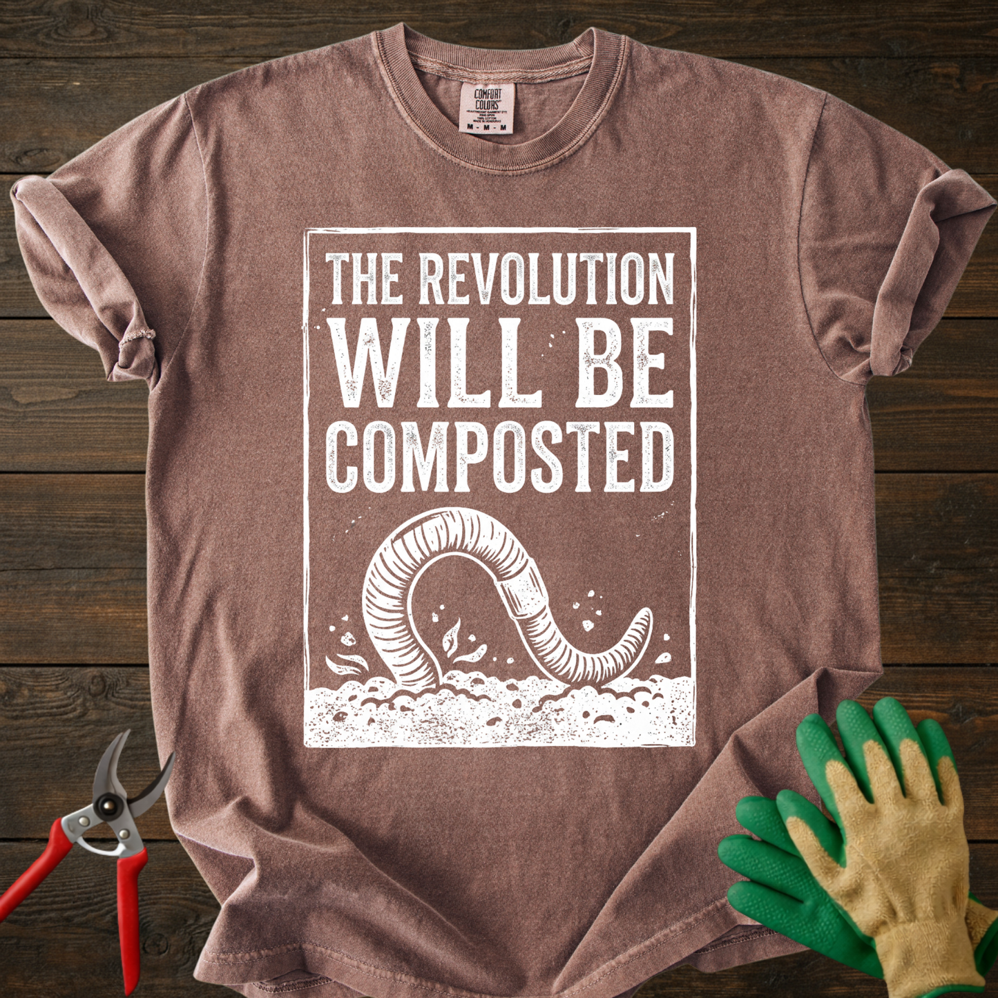 The Revolution Will Be Composted T-Shirt