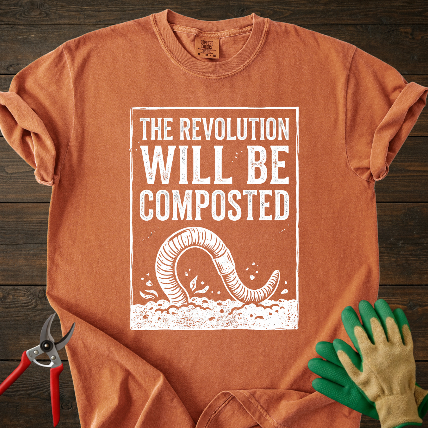 The Revolution Will Be Composted T-Shirt