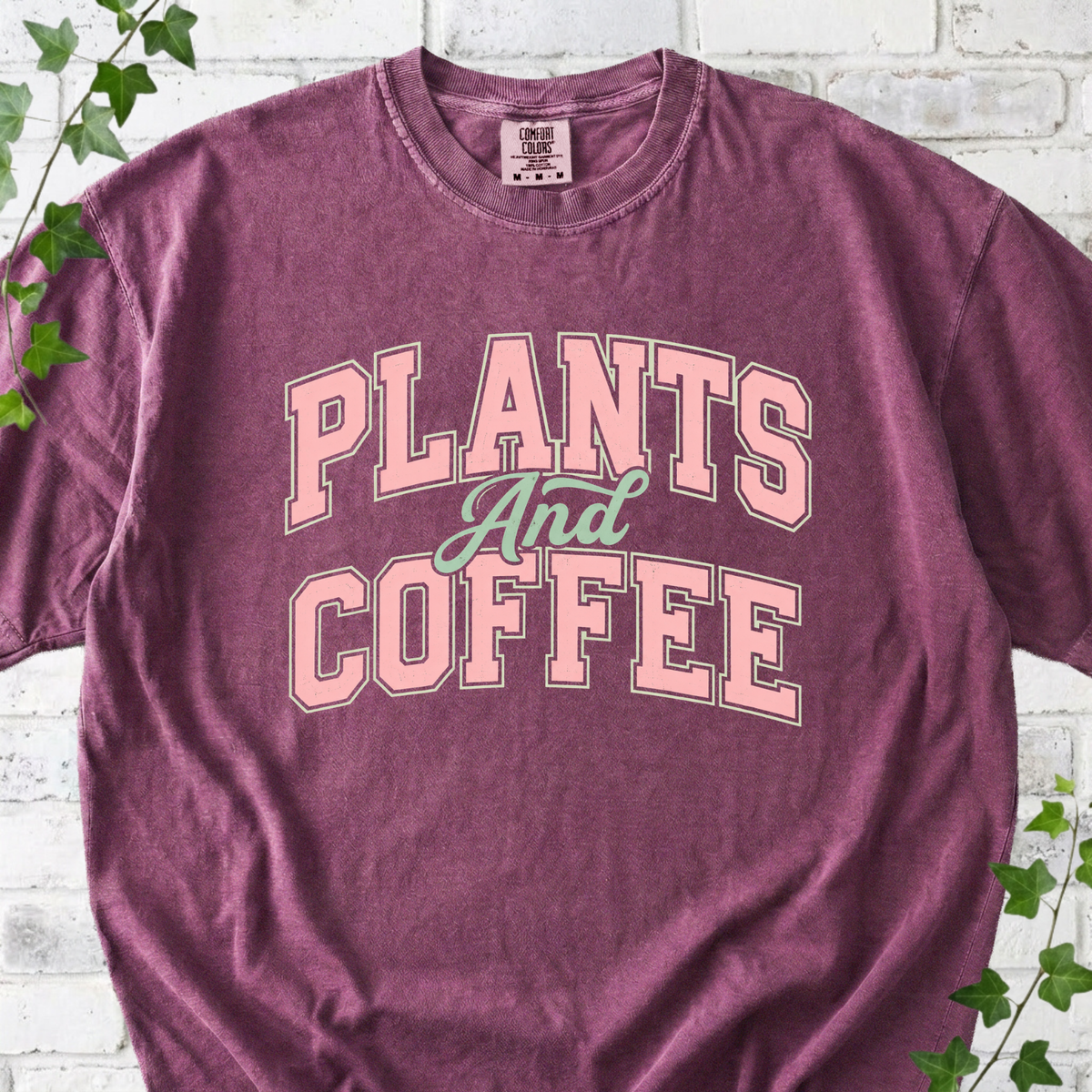 Plants And Coffee T-Shirt