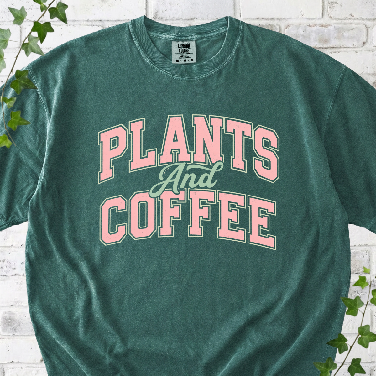 Plants And Coffee T-Shirt