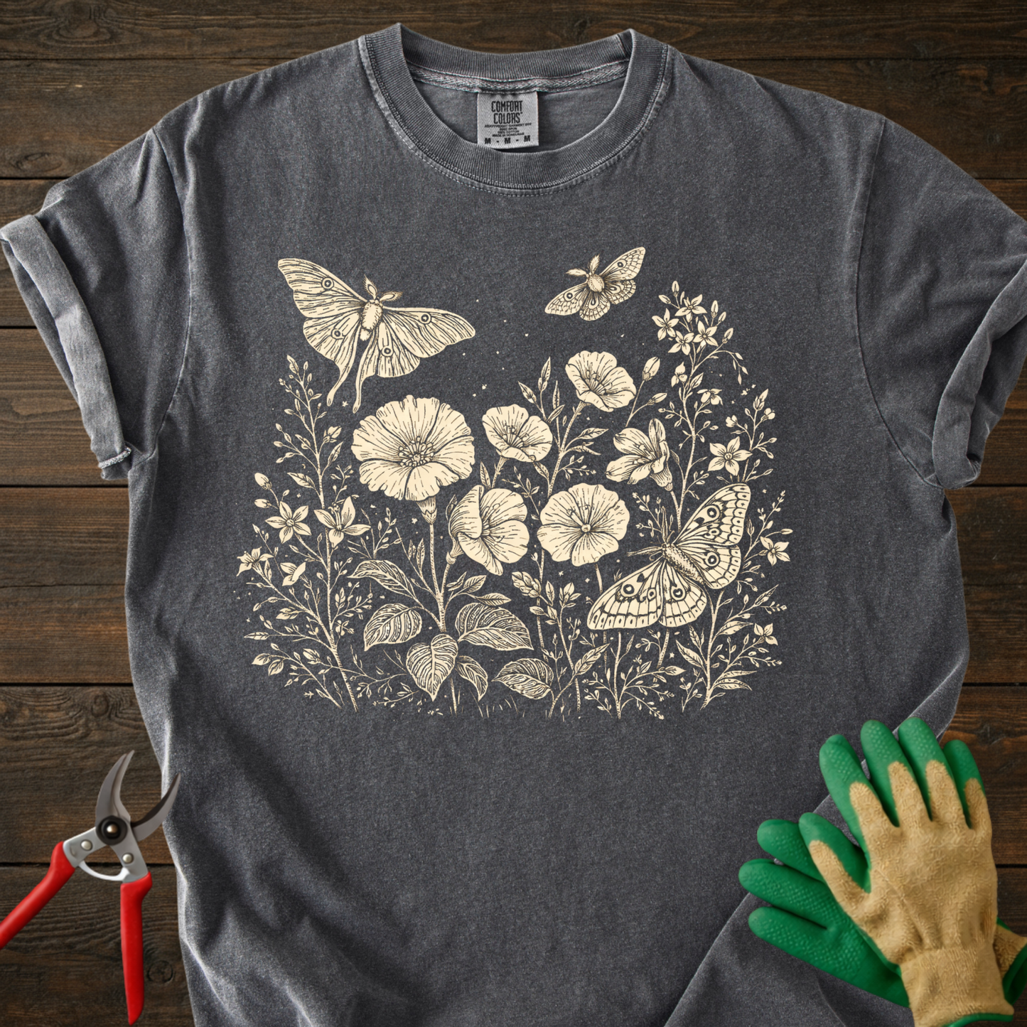 Botanical Moths T-Shirt