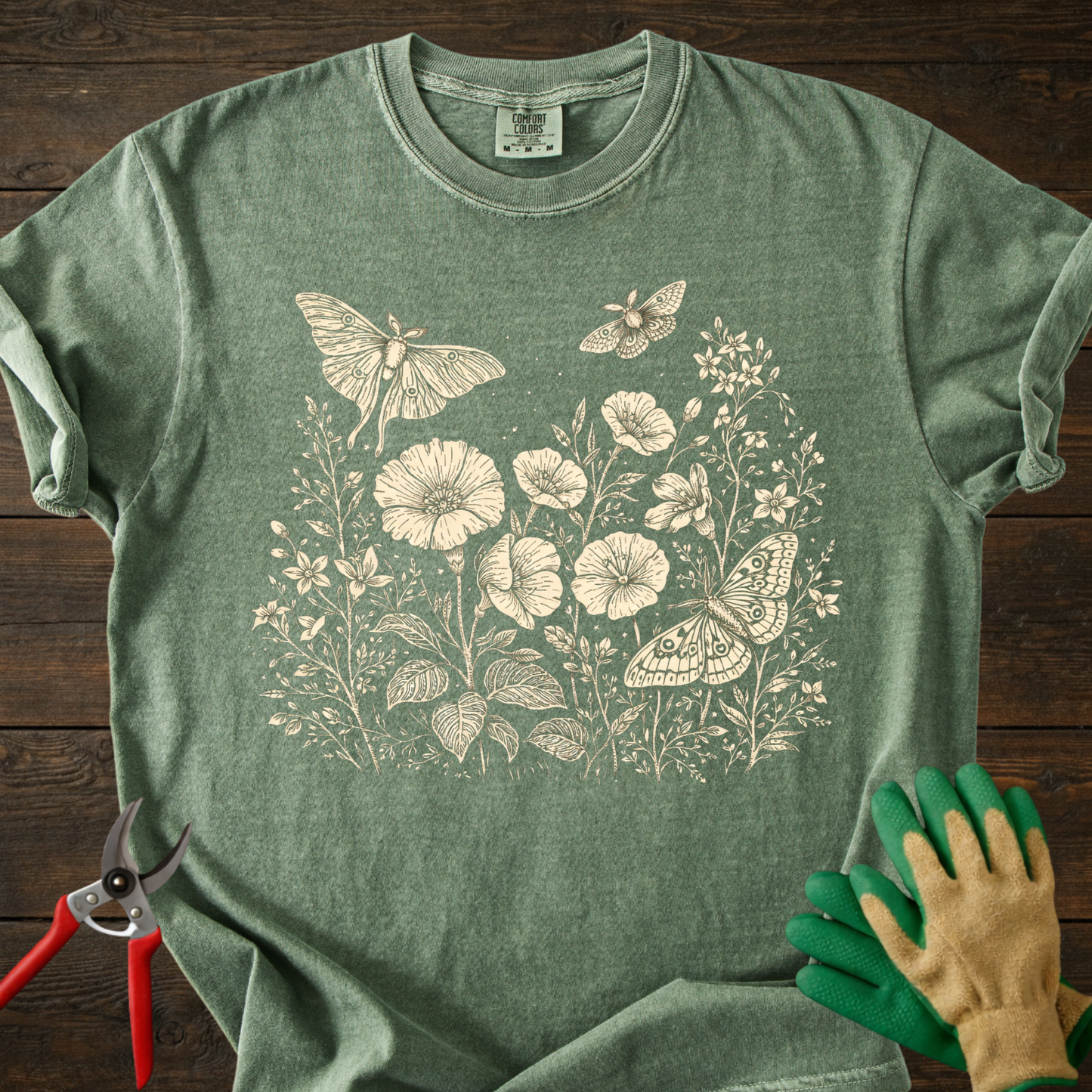 Botanical Moths T-Shirt