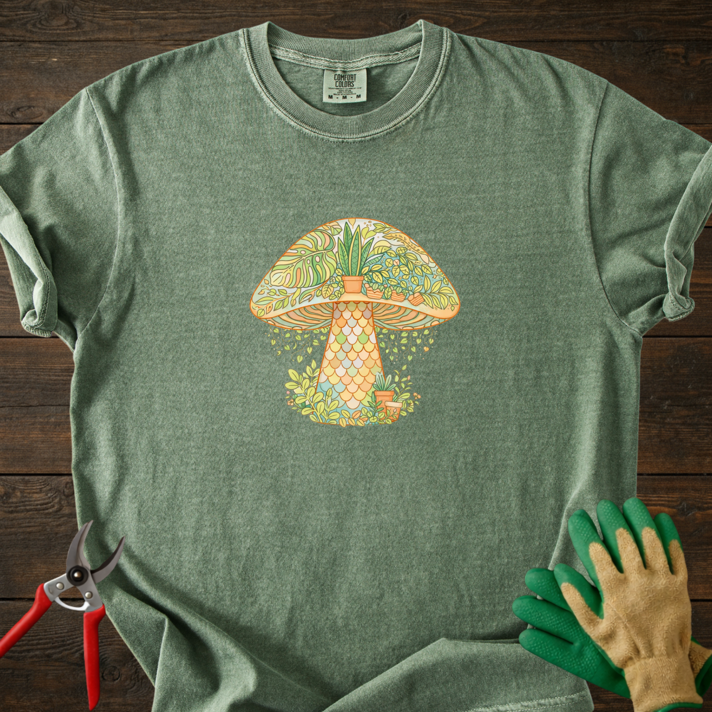 Mushroom Garden T‑Shirt